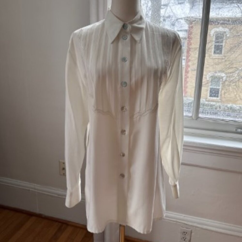 The Avenue Road Tuxedo Blouse